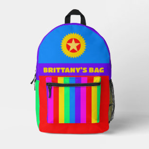 Mochila Impresa Colores arcoiris