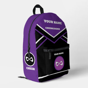 MOCHILA IMPRESA COLORES DE LOS COLORES DE LOS CHEERLEADER BACKPACK
