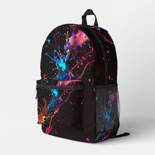 Mochila Impresa Colores Guay (Esquina derecha trasera )