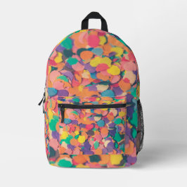 Mochila Impresa Colorful image on bag pack