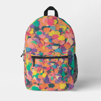 Mochila Impresa Colorful image on bag pack