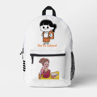 Mochila Impresa Compañero del pequeño aprendiz"