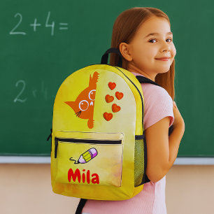 Mochila Impresa Compañero escolar de equipo de carga