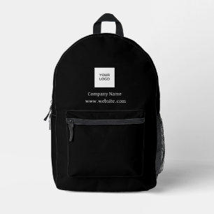 Mochila Impresa Compañía con logotipo de personalizado Negra Empre