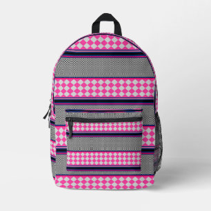 Mochila Impresa Comprobar el diseño de patrones mixtos de bandas K
