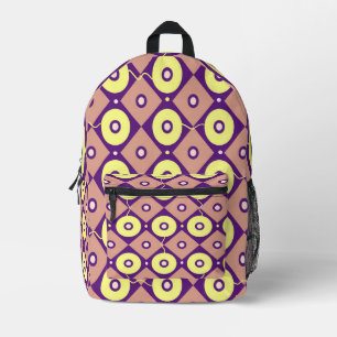 Mochila impresa con estampado