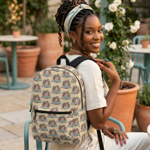 Mochila Impresa con Libro