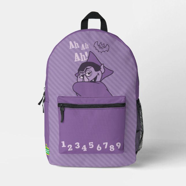 Mochila Impresa Conde von Count - ¡Ah Ah Ah! (Anverso)