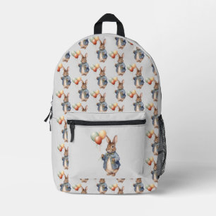 Mochila Impresa Conejo con globos