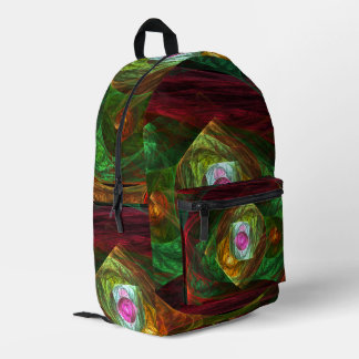 Mochila Impresa Conexiones dinámicas Resumen de arte