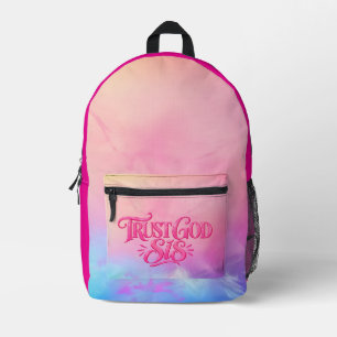 Mochila Impresa Confía en Dios Hermana