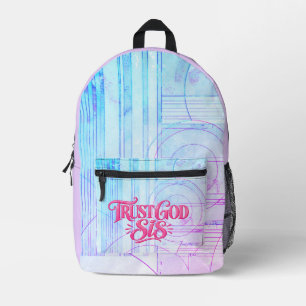 Mochila Impresa Confía en Dios hermana, Él te tiene