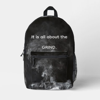 Mochila Impresa Conjunto negro genial para hombres de gimnasio
