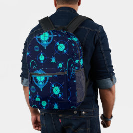 Mochila Impresa Connected Minds Pattern