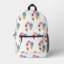 Mochila Impresa cono de helado