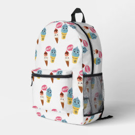 Mochila Impresa cono de helado
