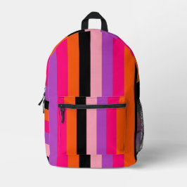 Mochila Impresa Contemporary Halloween Stripes 