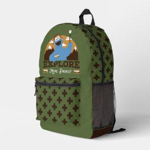 Mochila Impresa Cookie Monster   Explorar más marcas