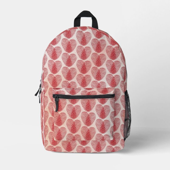 Mochila Impresa Corazón (Anverso)