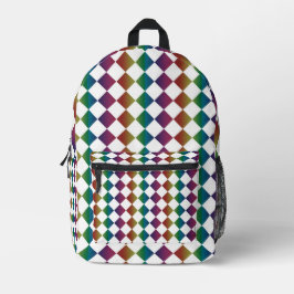 Mochila Impresa Corrector multicolor multicolor de arlés de diaman