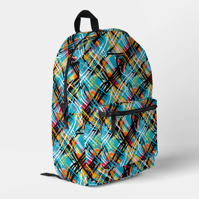 Mochila Impresa Cortar y coser (Esquina izquierda trasera)