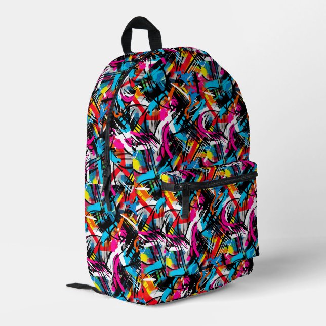 Mochila Impresa Cortar y coser (Esquina izquierda trasera)
