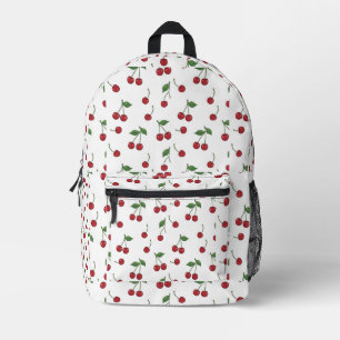 Mochila Impresa Cosecha Clásica Retro de Cerezas
