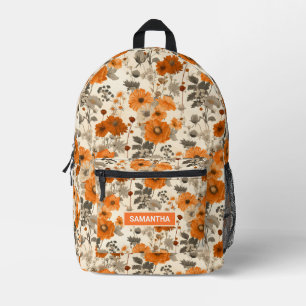 Mochila Impresa Cottagecore Vintage Personalizado