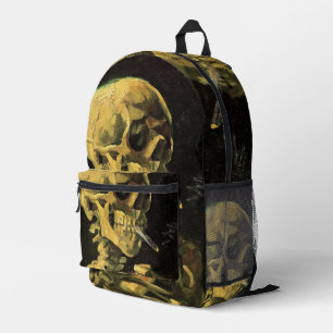 Mochila Impresa Cráneo con cigarrillo encendido de Vincent van Gog