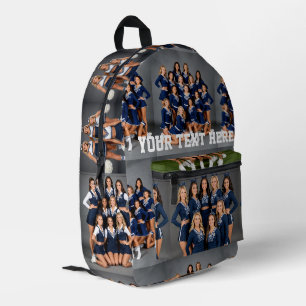 Mochila Impresa "crea tu propia" imagen aquí animadores