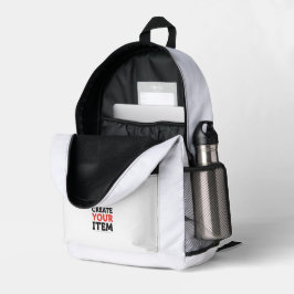 Mochila Impresa CREA-TU-PROPIO DIY Personalizado carga tu diseño