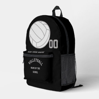 Mochila Impresa Crea tu propio gimnasio deportivo de voleibol pers