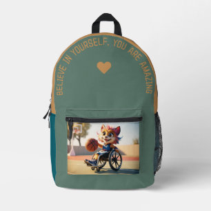 Mochila Impresa Cree en ti mismo…