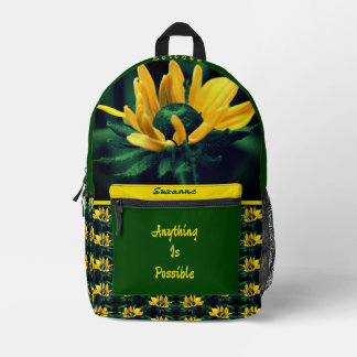 Mochila Impresa Creer Que Cualquier Cosa Es Posible Inspirador Flo