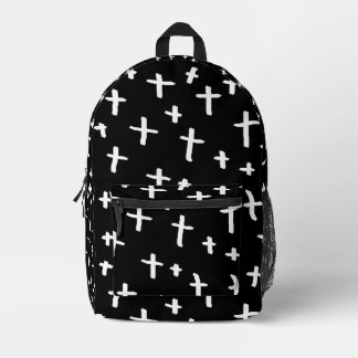 Mochila Impresa cruz blanca