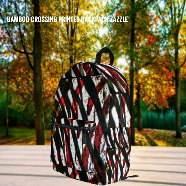 Mochila Impresa Cruzado de bambú (Subido por el creador)