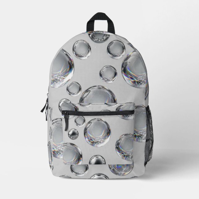 Mochila Impresa Crystal Chrome Orbs Backpack (Anverso)