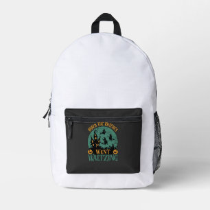 Mochila Impresa Cuando las brujas fueron valsando Halloween Casa E