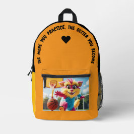 Mochila Impresa Cuanto Más Practicas...