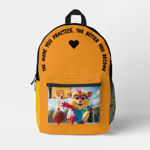 Mochila Impresa Cuanto Más Practicas...