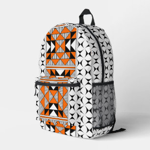 Mochila Impresa Cuatro montañas en Naranja
