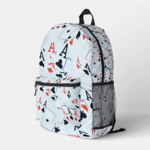 Mochila Impresa "Cubierta de destino: Aces estratificados en una d