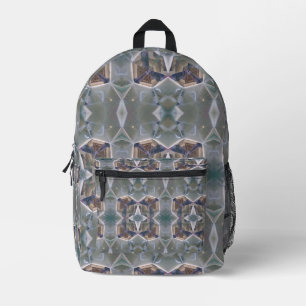 Mochila Impresa Cubos de formas simétricas