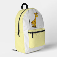 Cuidada jirafa Personalizado en el eje matemático 