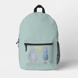 Mochila Impresa cumpleaños de Amigos Funny Monsters