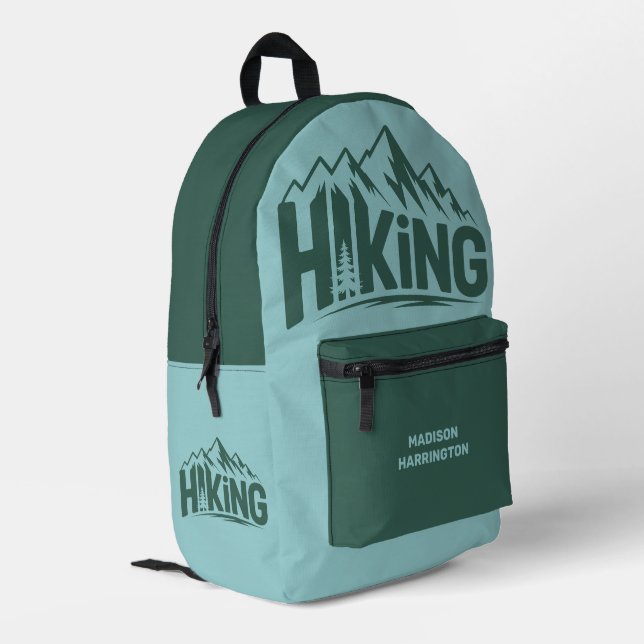 Mochila Impresa Custom Name Hiking (Esquina izquierda trasera)