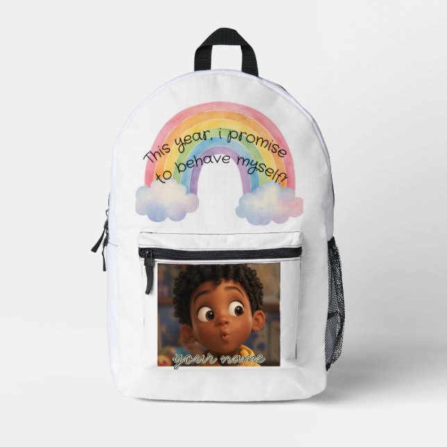 Mochila Impresa  customizable school backpack (Anverso)