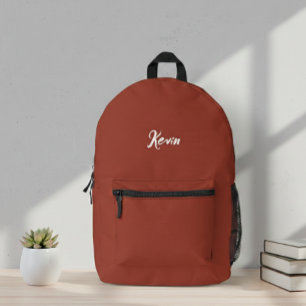 Mochila Impresa Customized backpack with initials of the name