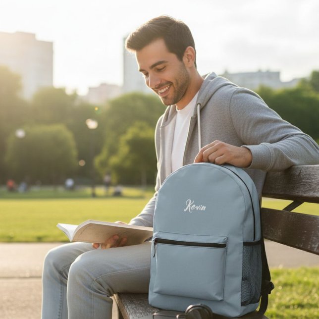 Mochila Impresa Customized backpack with initials of the name (Subido por el creador)