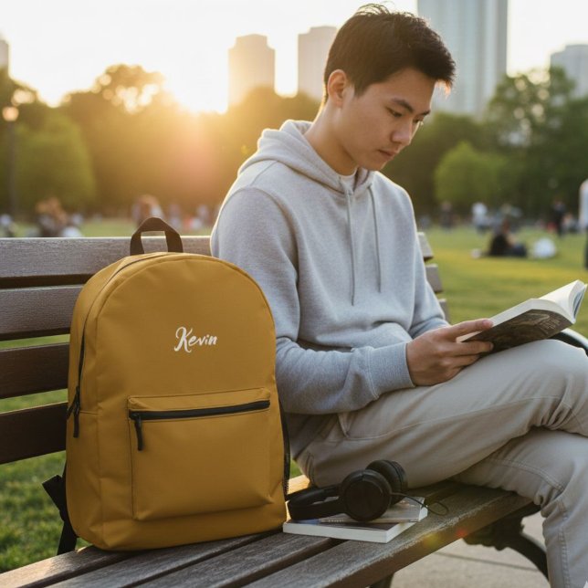 Mochila Impresa Customized backpack with initials of the name (Subido por el creador)
